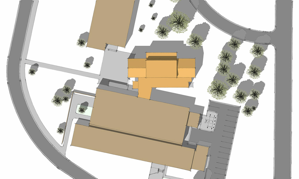 UGA Food Science Addition-site plan